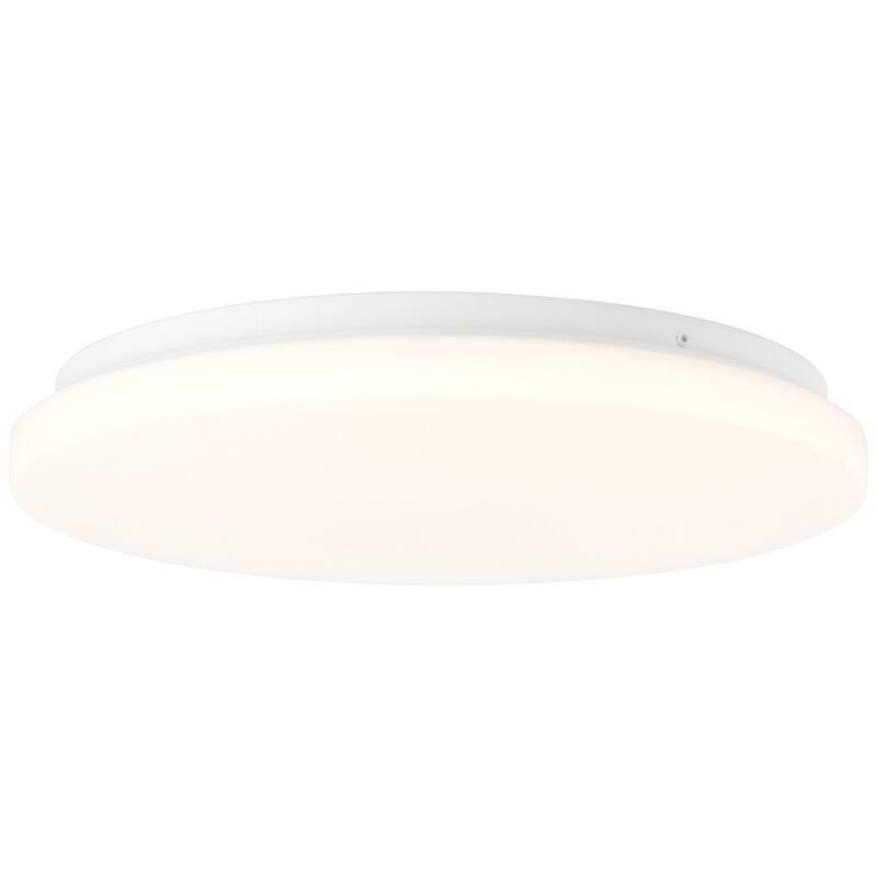 Plastic flush ceiling light white, Julie, 18W, 3000K LED