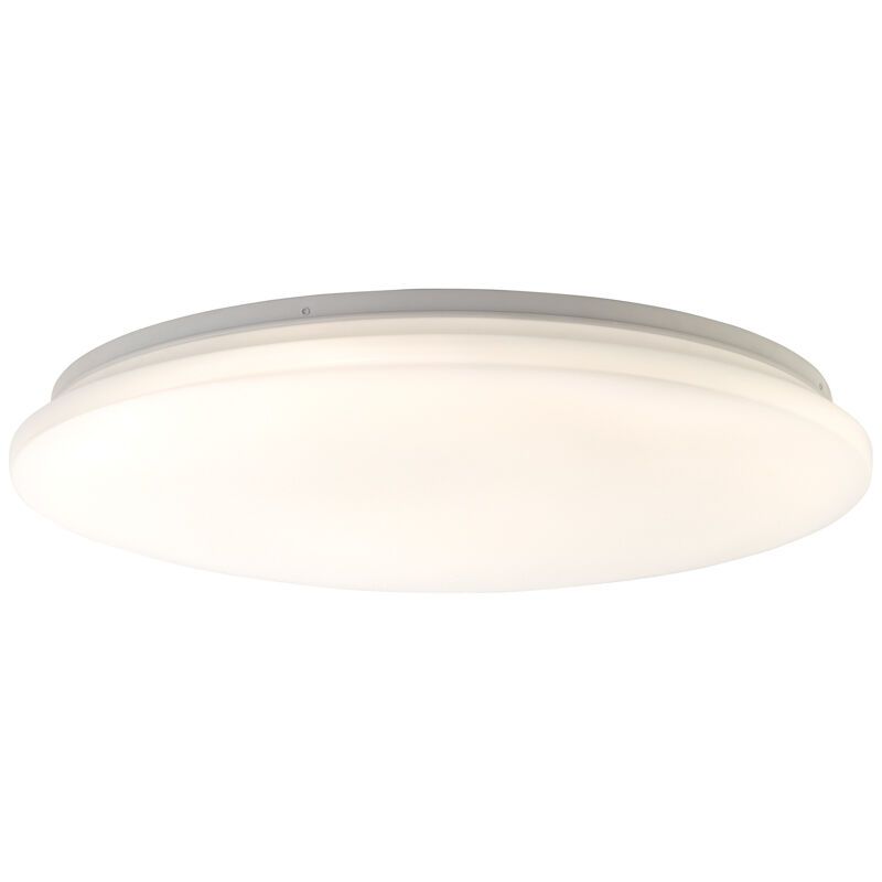 Plastic flush ceiling light white, Julie, 36W, warm to cold white adjustable LED, with remote control Plastic flush ceiling light white, Julie, 36W, warm to cold white adjustable LED, with remote control