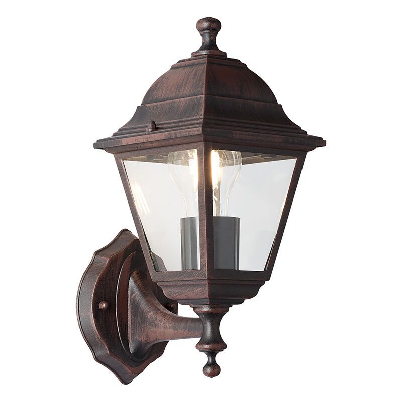 Classic outdoor light rust coloured, Esteban, IP44 Classic outdoor light rust coloured, Esteban, IP44