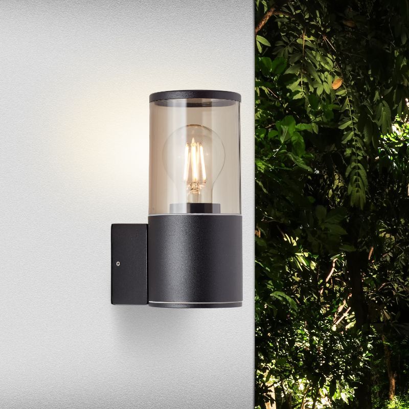 Modern outdoor light black, Sherwin, IP44