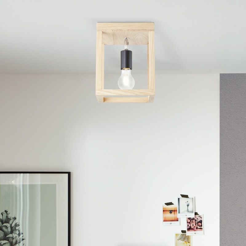 Wood ceiling light black, Esraa Wood ceiling light black, Esraa