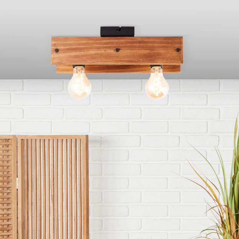 Wood ceiling light brown, Rasha