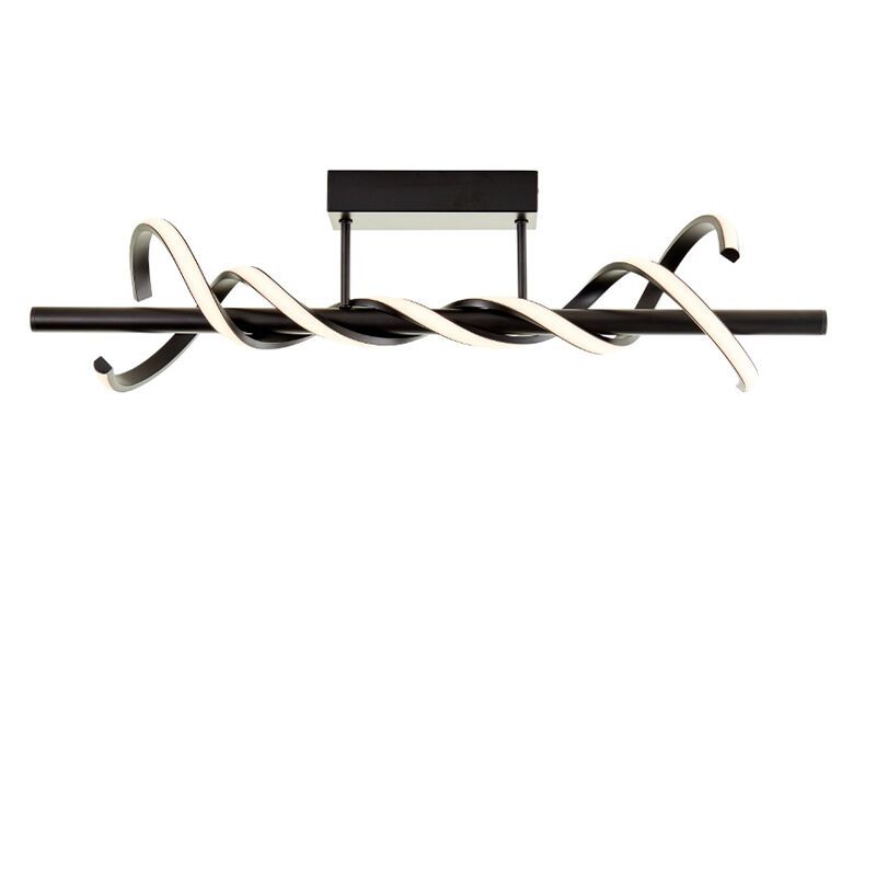 Modern ceiling light black, Quang, 16W, 3000K LED Modern ceiling light black, Quang, 16W, 3000K LED