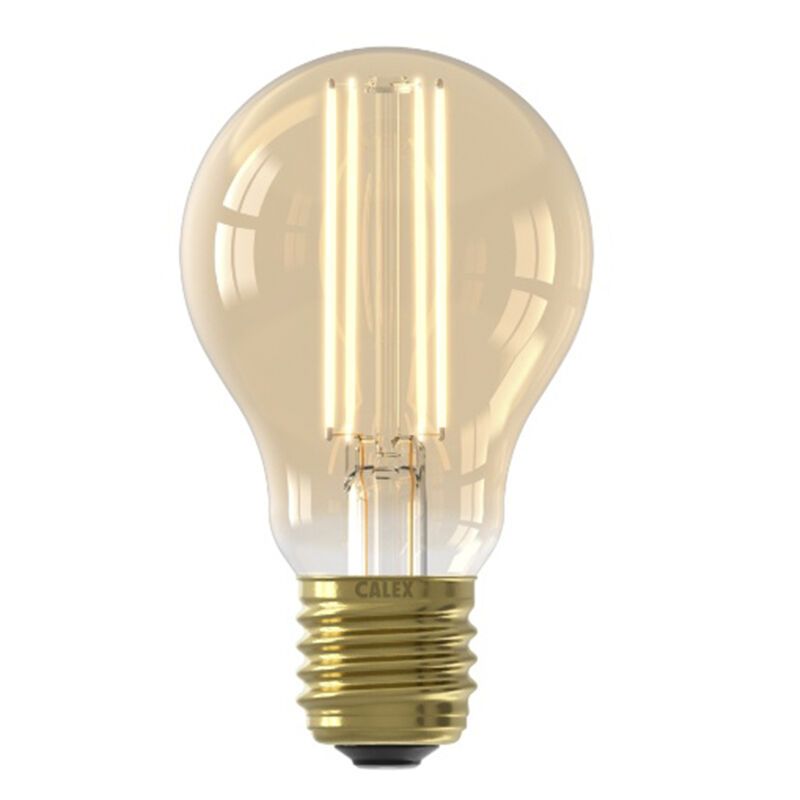 Dimmable Calex E27 LED filament bulb amber, 4,5W, 2100K Dimmable Calex E27 LED filament bulb amber, 4,5W, 2100K