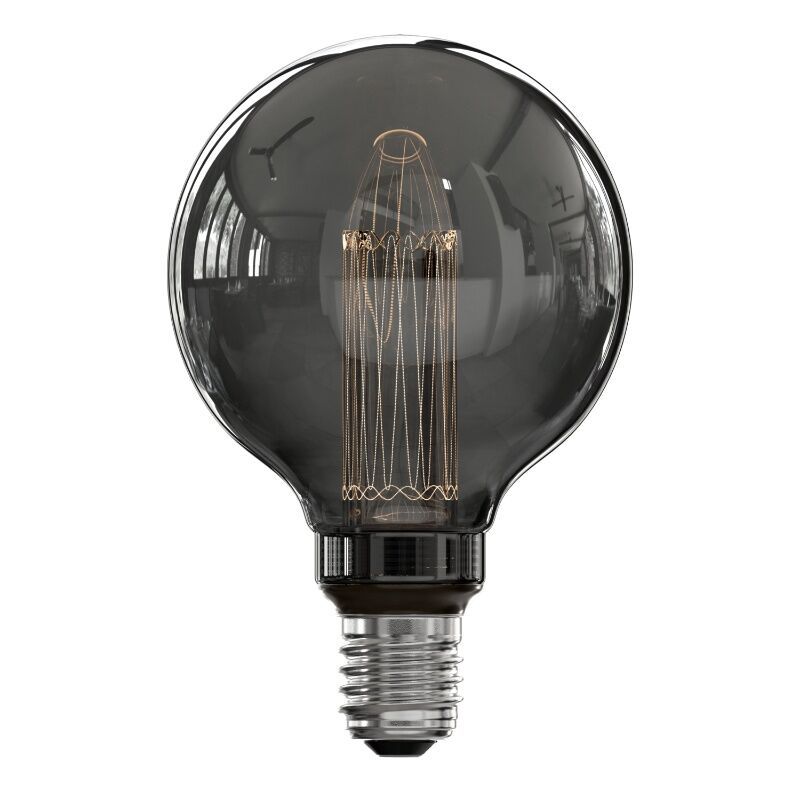 Dimmable Calex E27 LED filament bulb grey, 3,5W, 2000K Dimmable Calex E27 LED filament bulb grey, 3,5W, 2000K