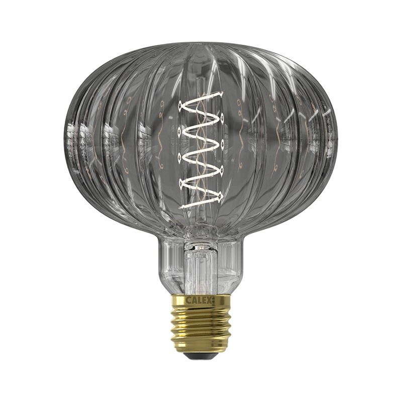 Dimmable Calex E27 LED filament bulb Metz, grey, 4W, 2000K Dimmable Calex E27 LED filament bulb Metz, grey, 4W, 2000K