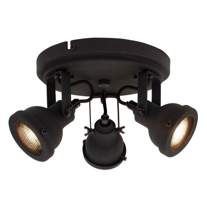 Industrial ceiling spotlight black, Chesney Industrial ceiling spotlight black, Chesney