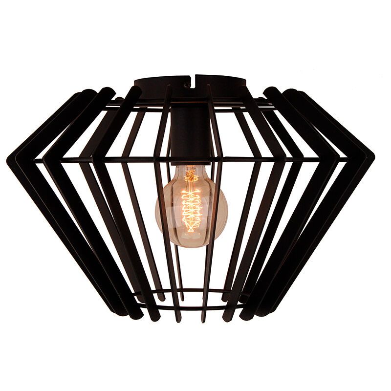 Industrial ceiling light black, Annabel