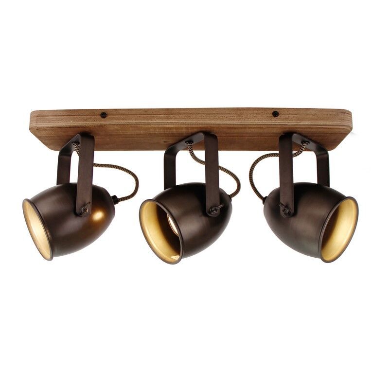 Vintage ceiling spotlight black, Chanice