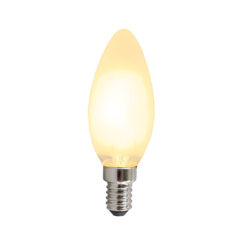 Dimmable E14 LED candle, 3w, white glass, 2700k Dimmable E14 LED candle, 3w, white glass, 2700k