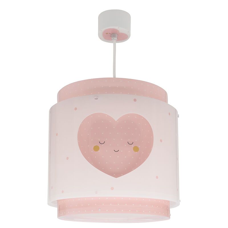 Pink children's pendant light plastic, Dreams