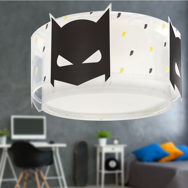 Black children's ceiling light plastic, Hero