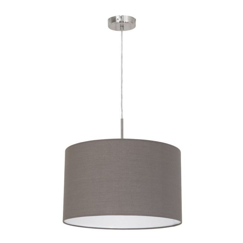 Anthracite modern pendant light fabric, Abano Anthracite modern pendant light fabric, Abano