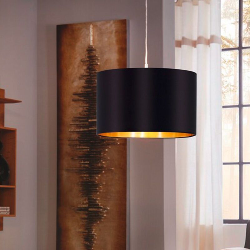 Golden modern pendant light fabric, Terme