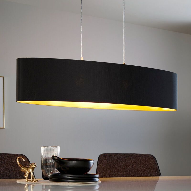 Golden modern pendant light fabric, Terme