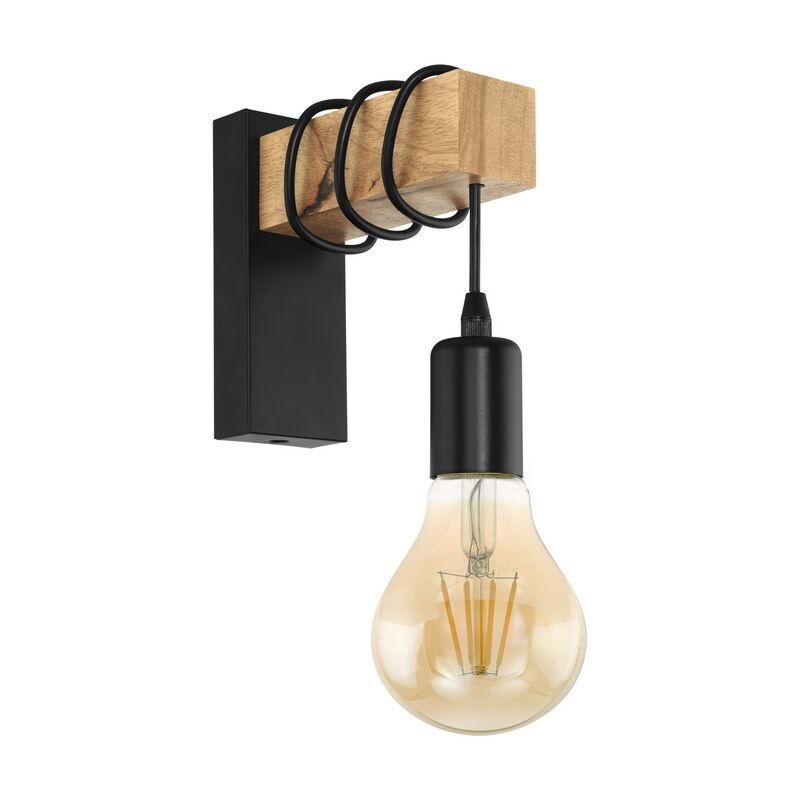 Wood wall light brown, Anton