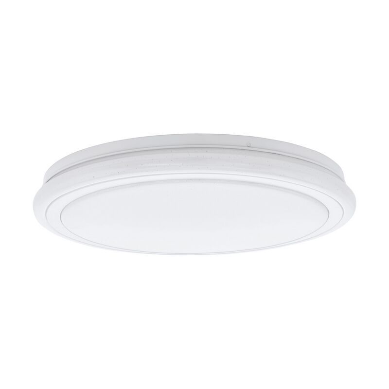 White flush ceiling light steel, Elseline, 30W, adjustable light colour LED White flush ceiling light steel, Elseline, 30W, adjustable light colour LED