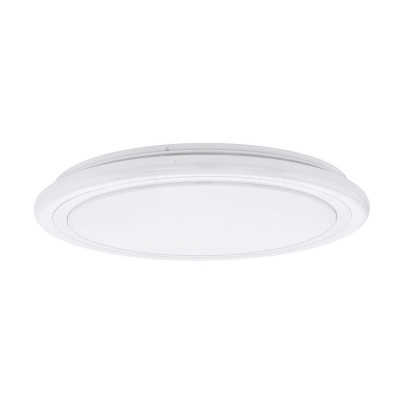White flush ceiling light steel, Elseline, 40W, adjustable light colour LED White flush ceiling light steel, Elseline, 40W, adjustable light colour LED