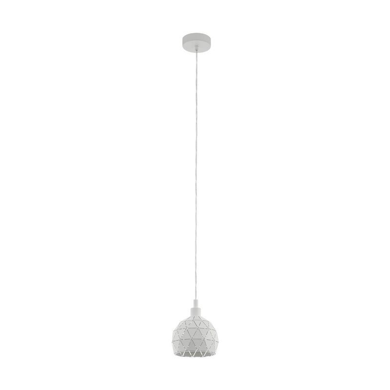 White modern pendant light steel, Silva White modern pendant light steel, Silva