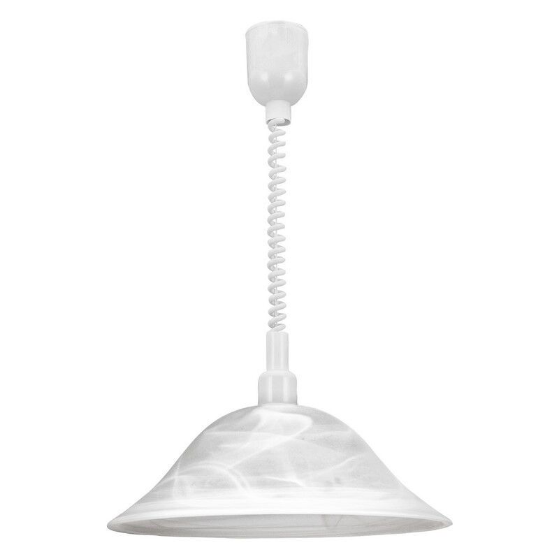 White pendant light glass, Klaas
