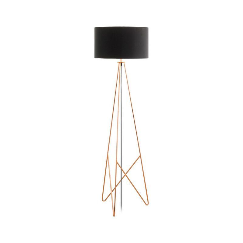 Copper design floor lamp metal, Viola, with switch Copper design floor lamp metal, Viola, with switch