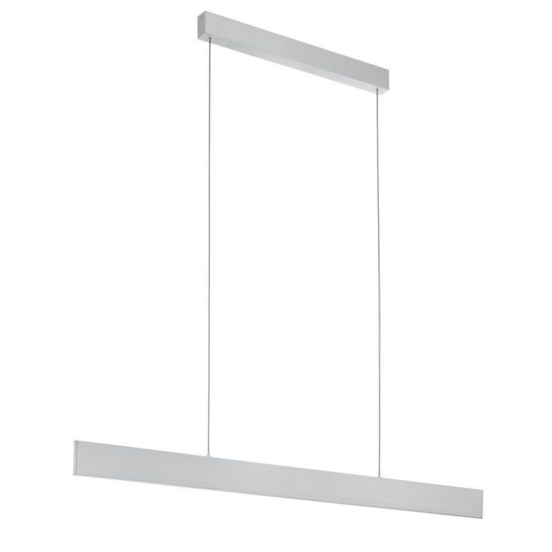 Grey modern pendant light aluminium, Rick, 21W, 3000K LED