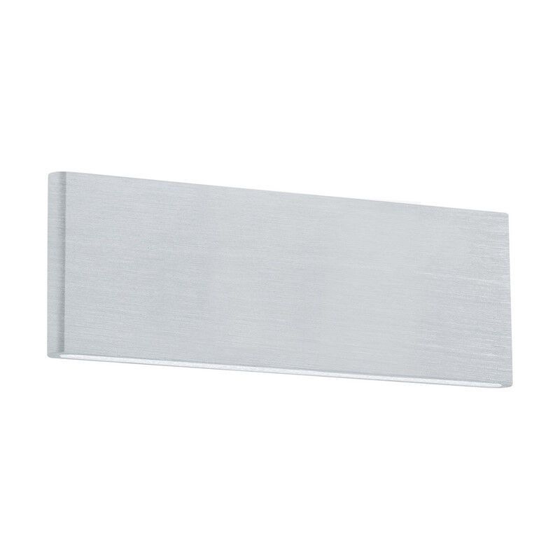 Nickel design wall light aluminium, Rick, 4W, 3000K LED