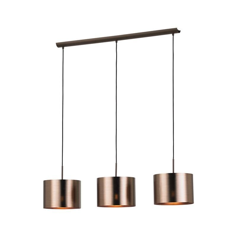 Brown design pendant light plastic, Noor