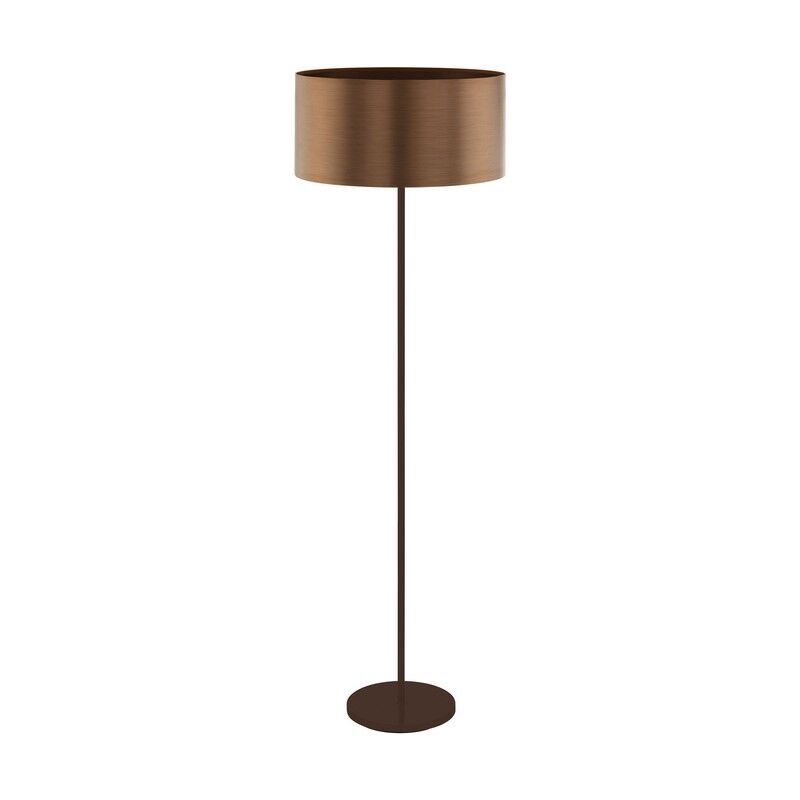 Brown design floor lamp plastic, Noor, with switch Brown design floor lamp plastic, Noor, with switch