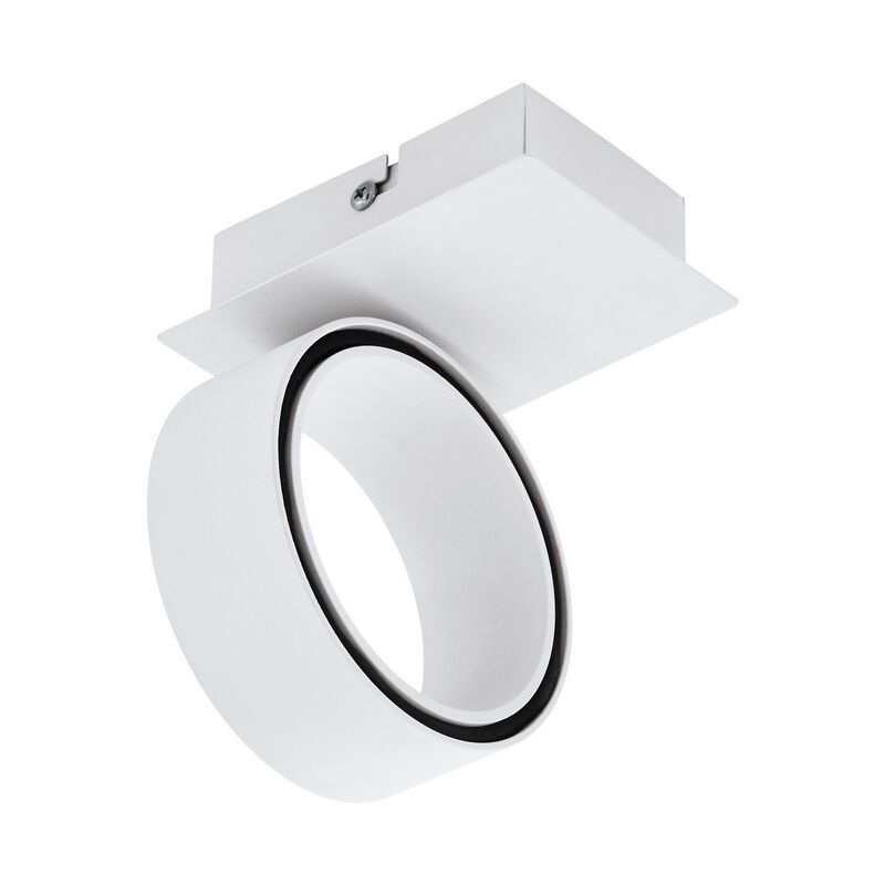 Chrome modern ceiling spotlight aluminium, Gabi, 5W, 3000K LED