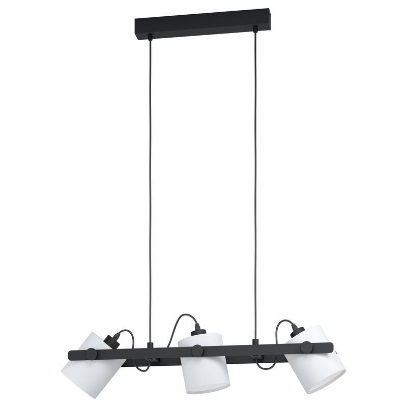 Wood pendant light black, Kaspar