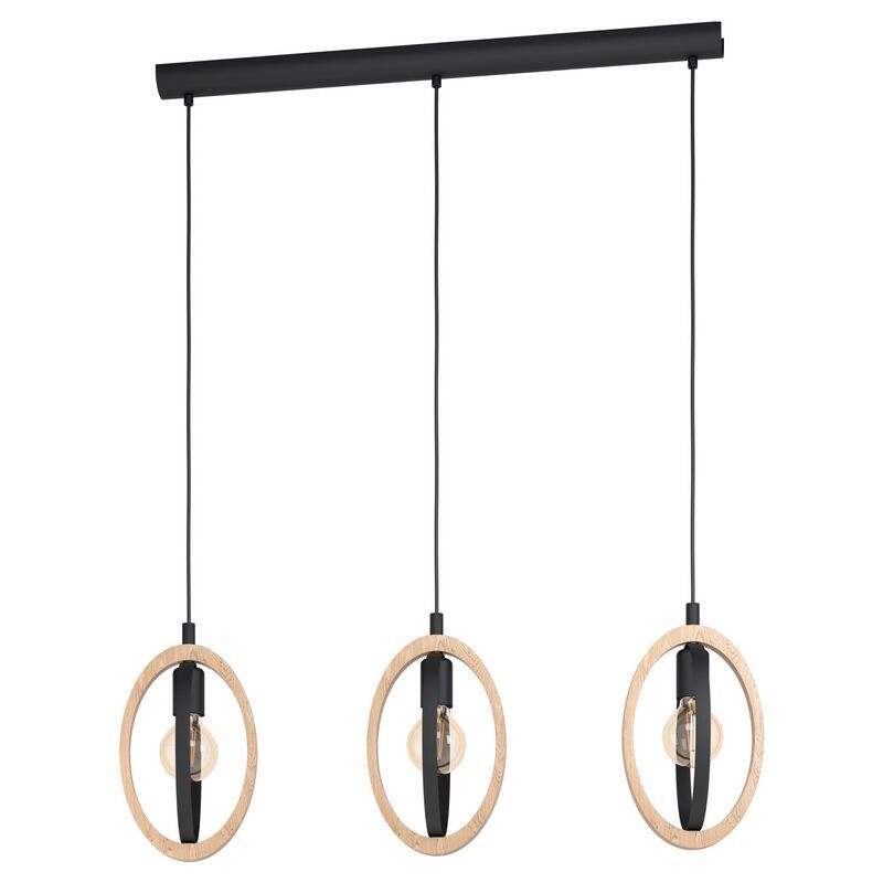 Wooden pendant light, Angeline