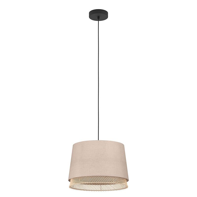 Beige pendant light fabric, Ruby