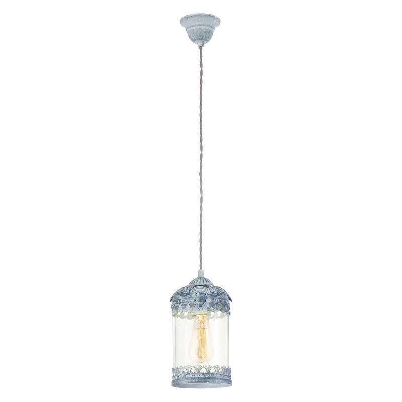 Grey retro pendant light glass, Abdelouahid