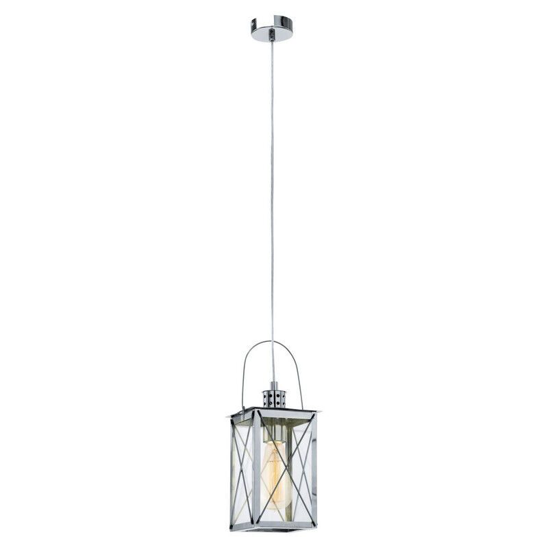 Chrome vintage pendant light metal, Abderrahim