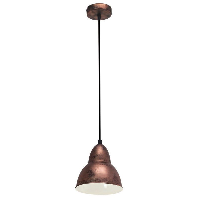 Copper industrial pendant light metal, Liana