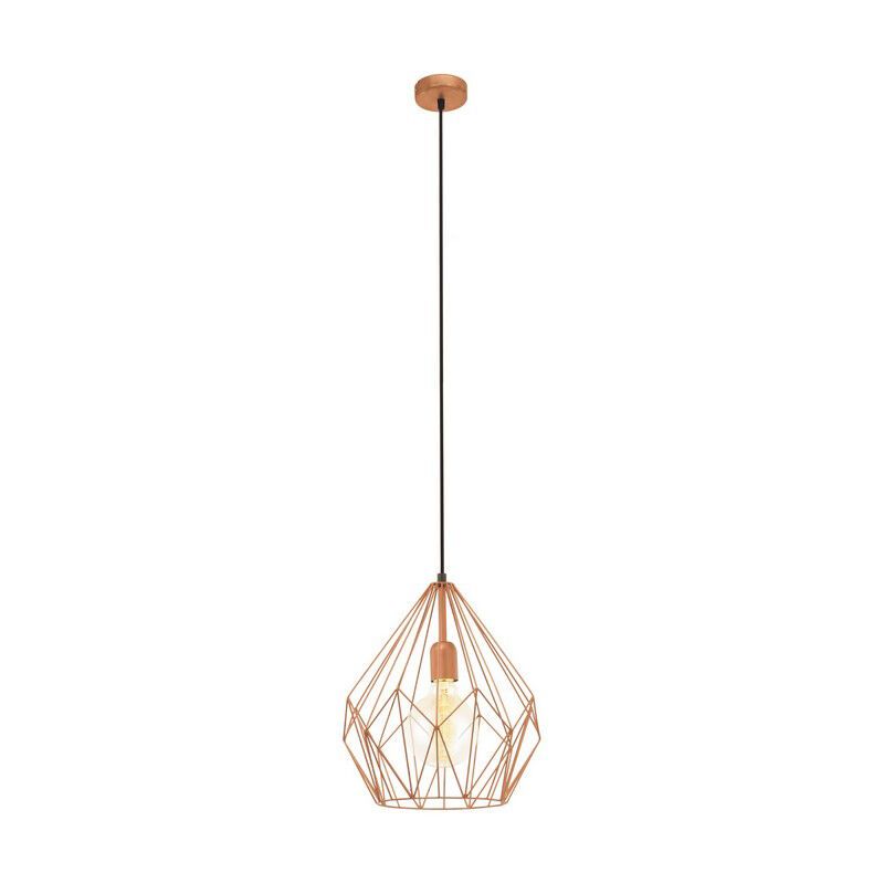 Copper industrial pendant light metal, Acri