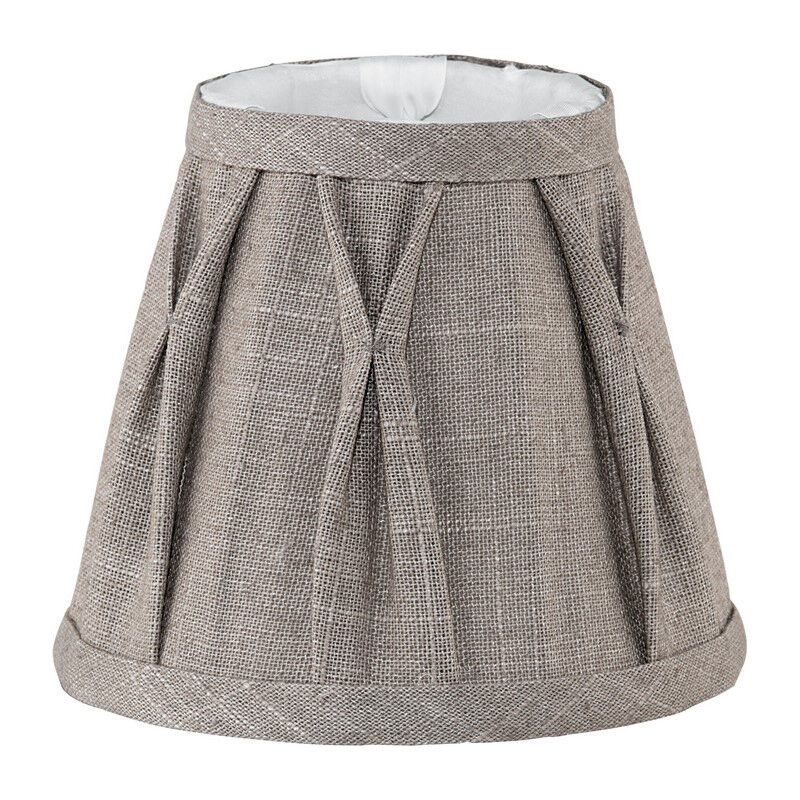 Gray Lampshade Noah, Fabric, Classic Gray Lampshade Noah, Fabric, Classic