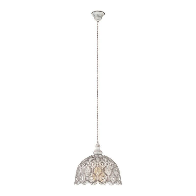 White oriental pendant light steel, Abdelrahman