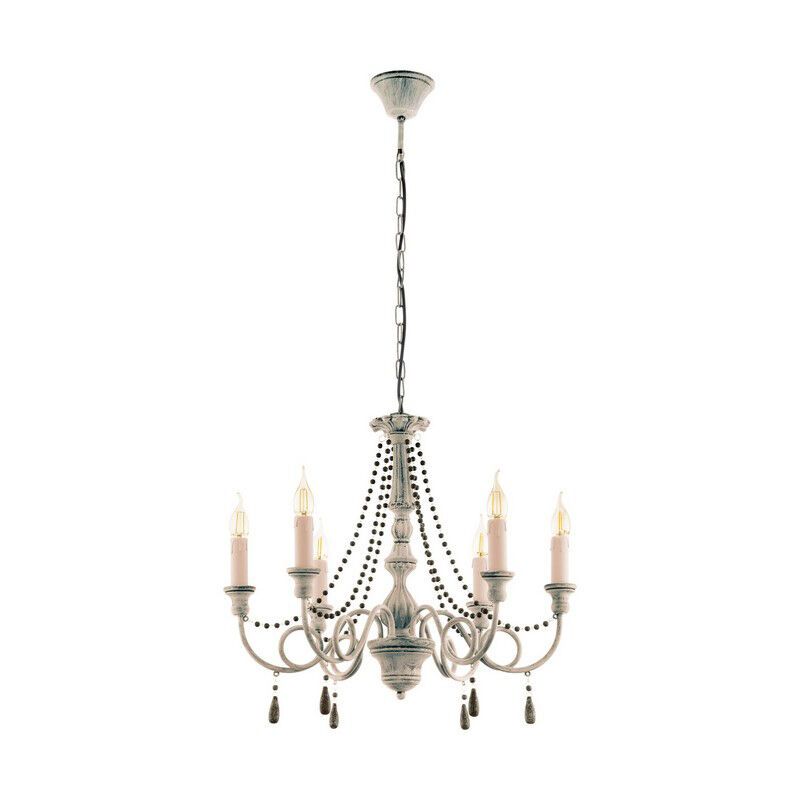 Wood chandelier taupe, Age