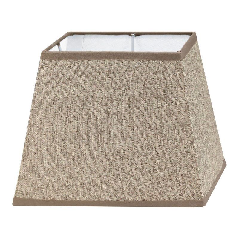 Brown Lampshade Noah, Fabric, Country Brown Lampshade Noah, Fabric, Country