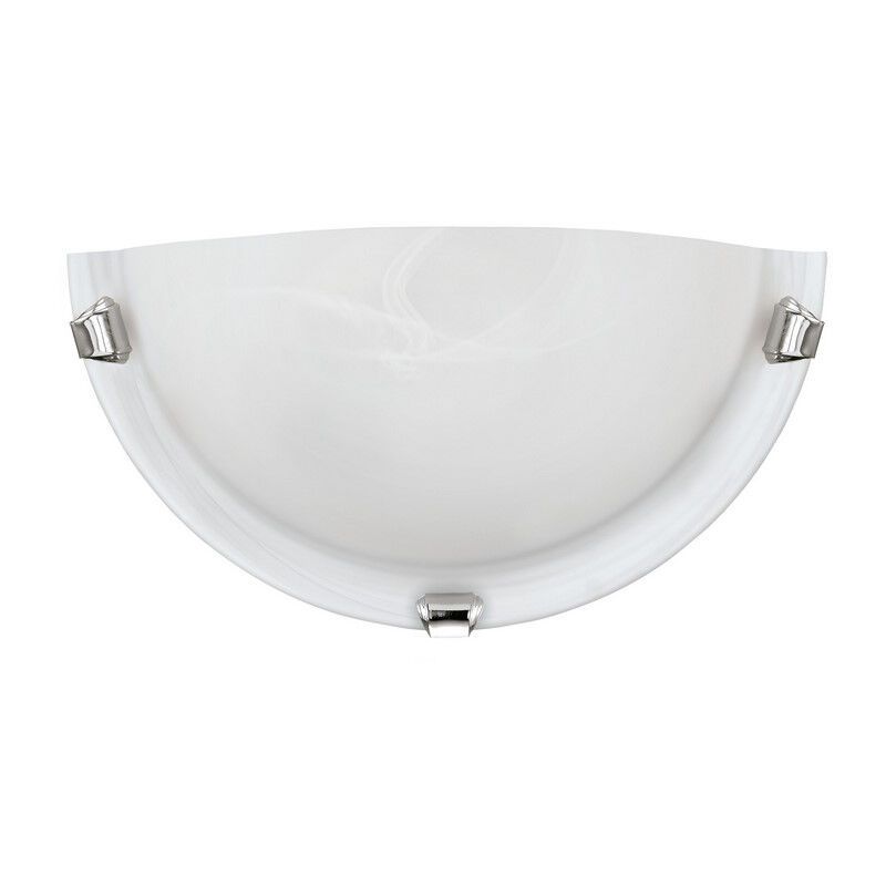 Chrome wall light glass, Alcor