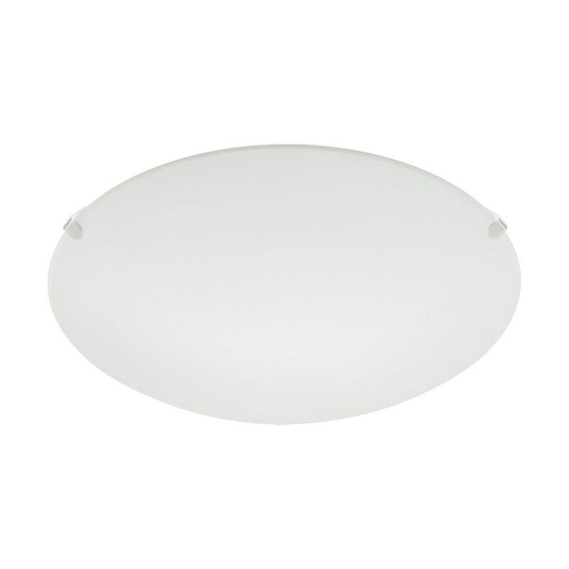 White flush ceiling light glass, Bada