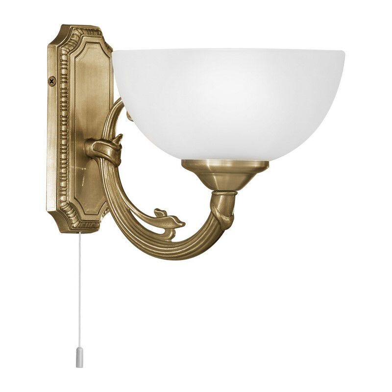 Bronze classic wall light metal, Reza, with pull switch Bronze classic wall light metal, Reza, with pull switch