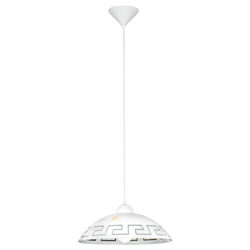 White design pendant light glass, Kaj