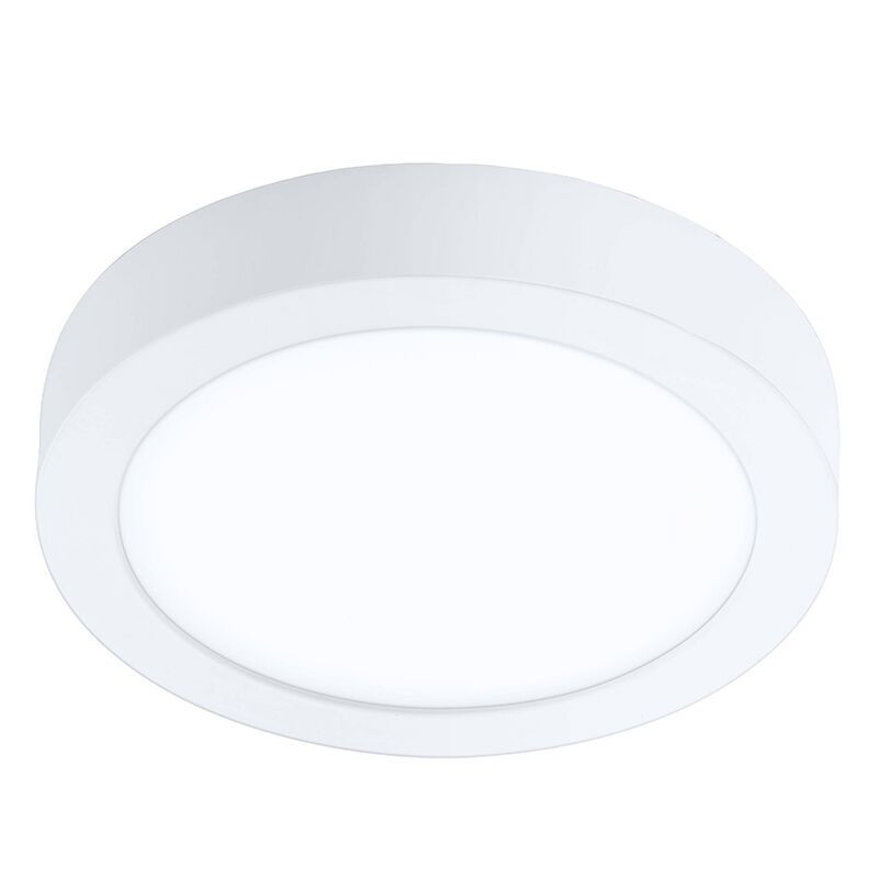White smart ceiling light plastic, Geraldo, 16,5W, warm to cold white adjustable LED, IP44