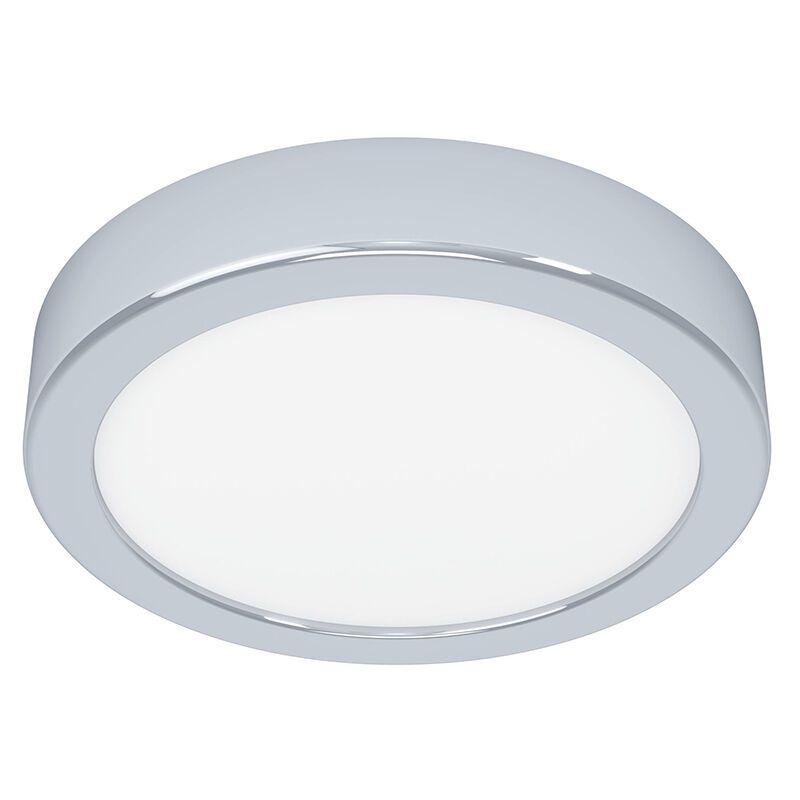 Chrome bathroom ceiling light plastic, Geraldo, 11W, 3000K LED, IP44 Chrome bathroom ceiling light plastic, Geraldo, 11W, 3000K LED, IP44