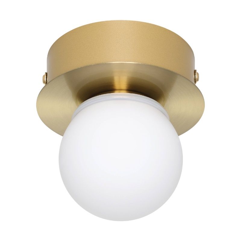 Golden modern ceiling light steel, Escha, 3,3W, 3000K LED