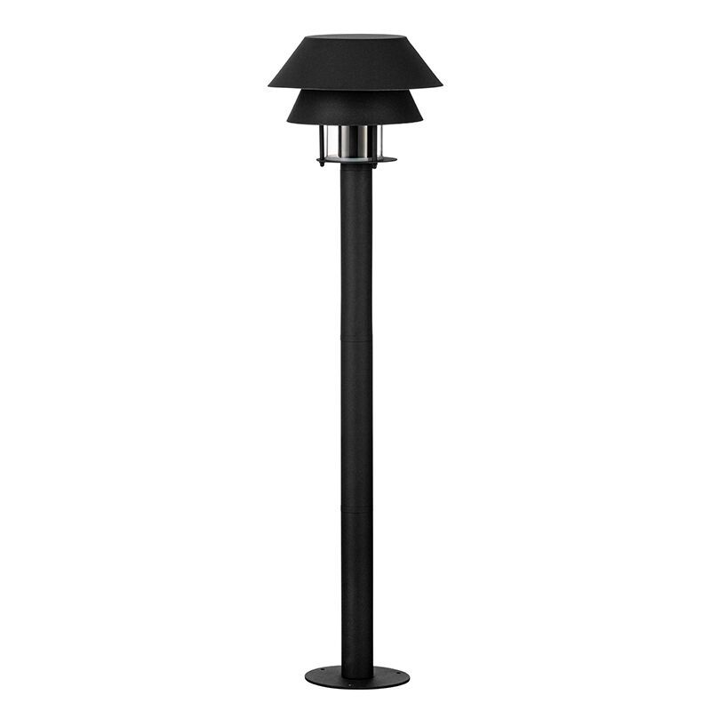 Black outdoor light steel, Cindy, IP65