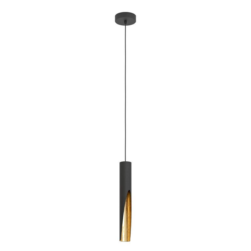 Golden modern pendant light aluminium, Aloysius